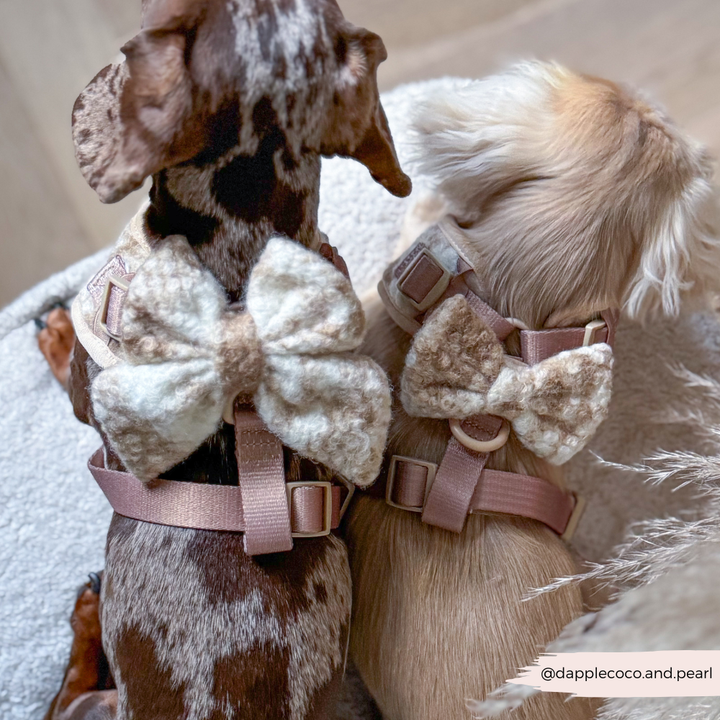 Highland Fleece Bow Tie - Oatmeal