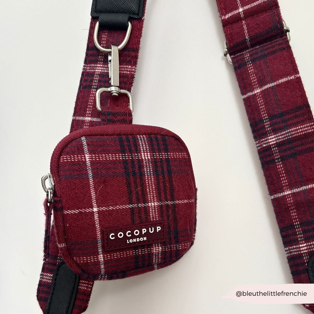 Treat Pouch - Mulberry Plaid