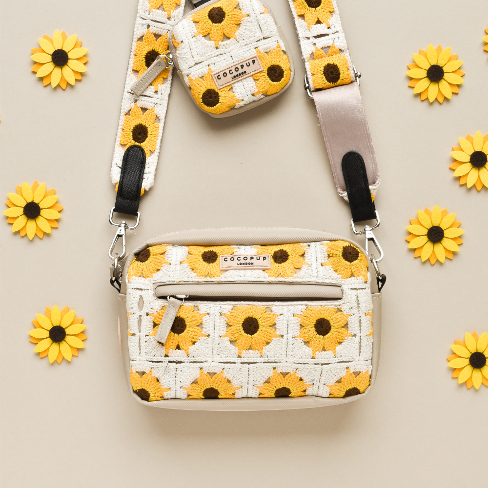 Dog Walking Bag - Sunflower Patch