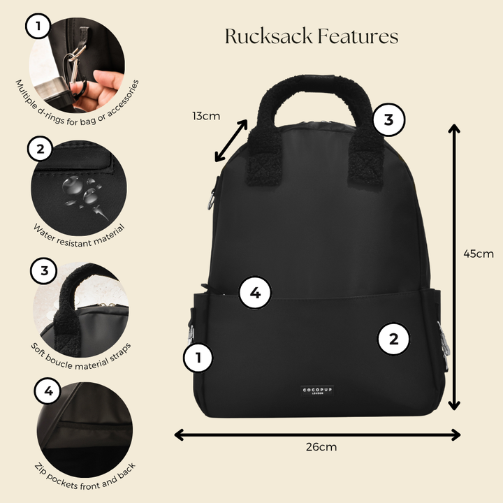 Essential Rucksack Bundle - Black