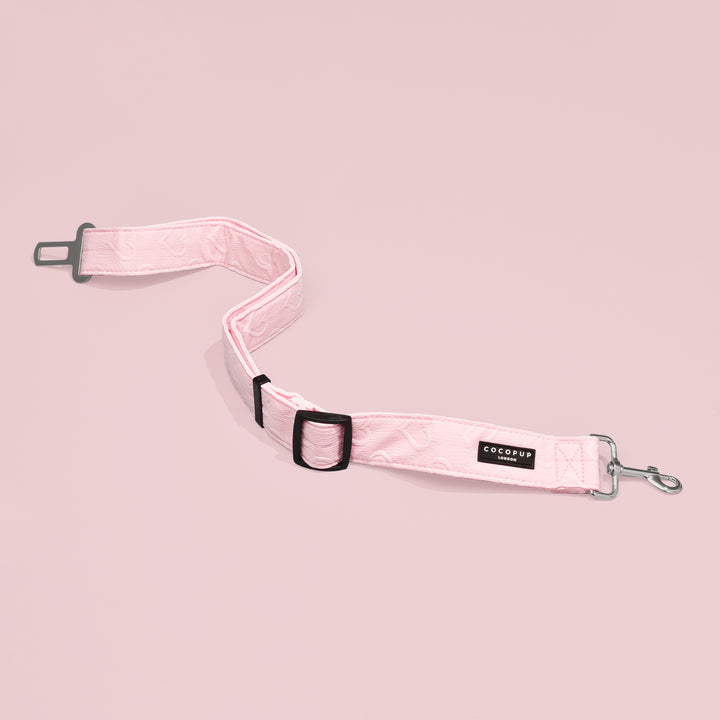 Seat Belt Restraint - Pink Heart