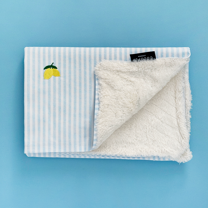 Travel Mat & Blanket Set - Living La Vida Lemon