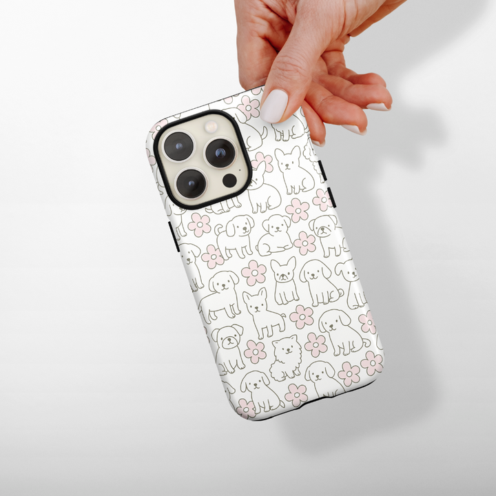Tough Phone Case - Pawfect Blooms
