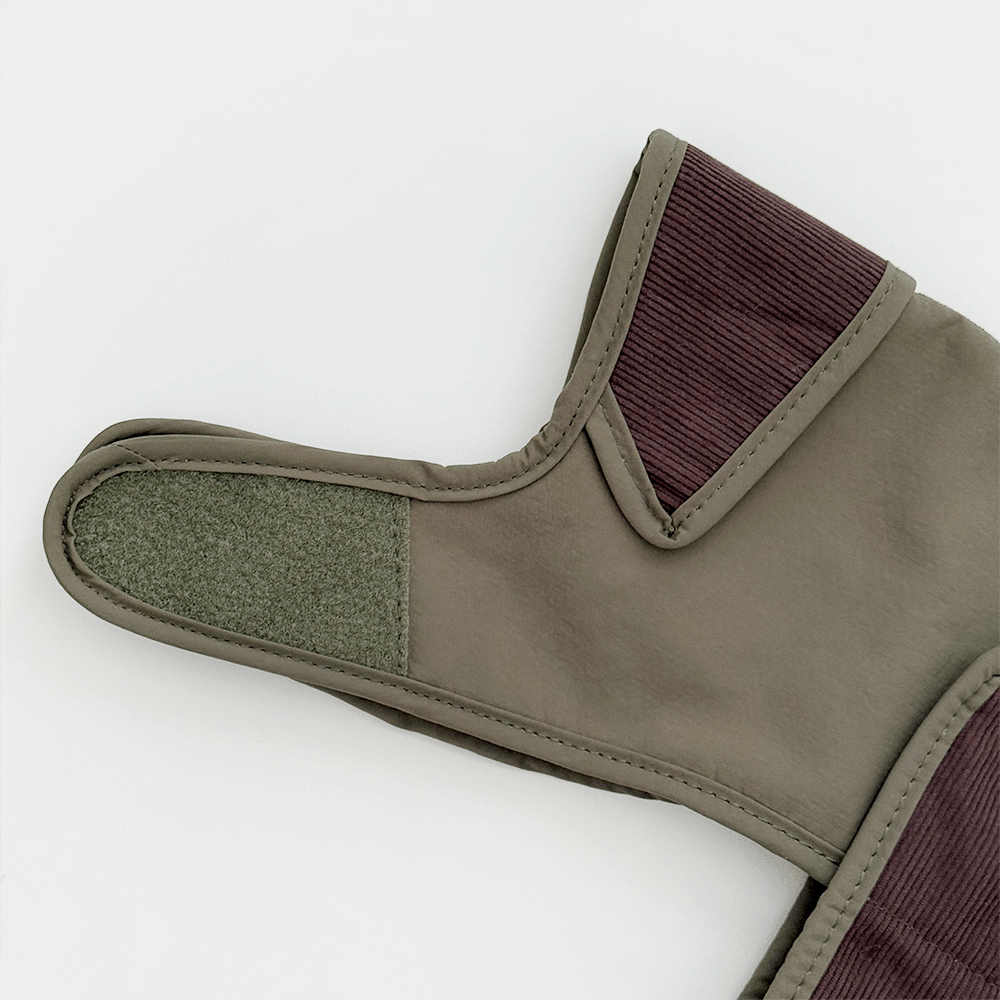 Farmhouse Quilted Dog Coat - Moss Green