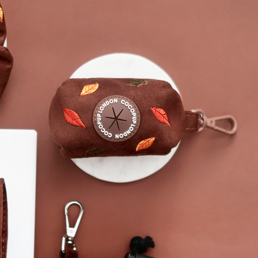 Pawtumn Leaves Poop Bag Holder