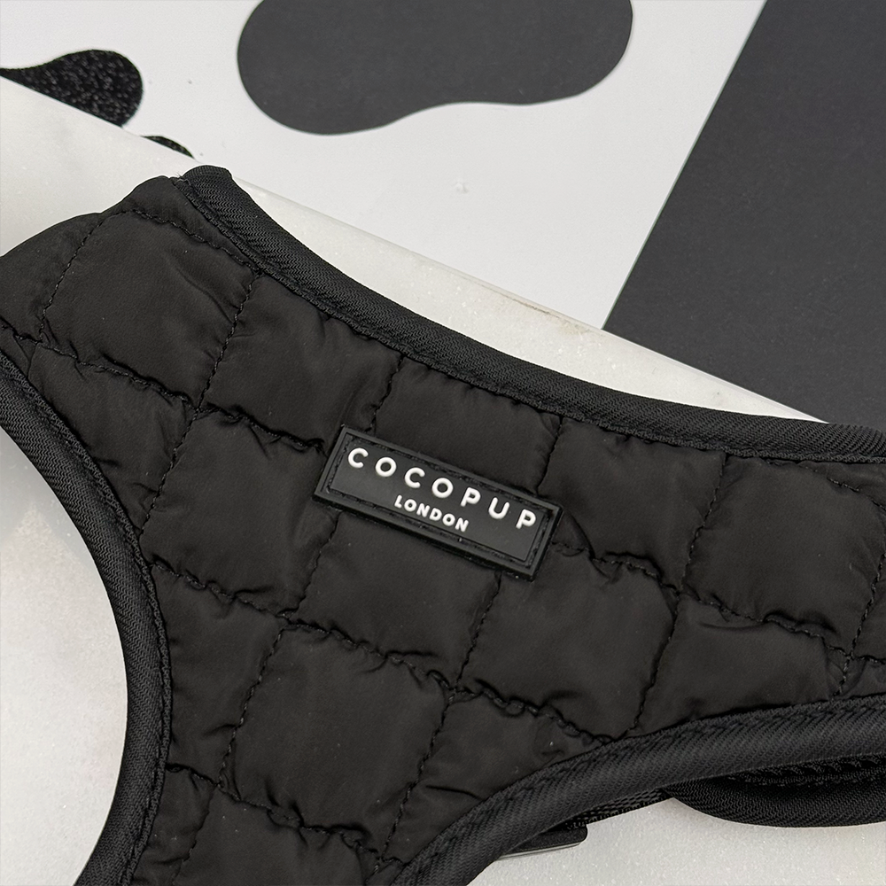 Onyx Quilted Adjustable Neck HARNESS