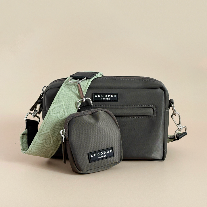 Luxe Dog Walking Bag Bundle - Sage Heart