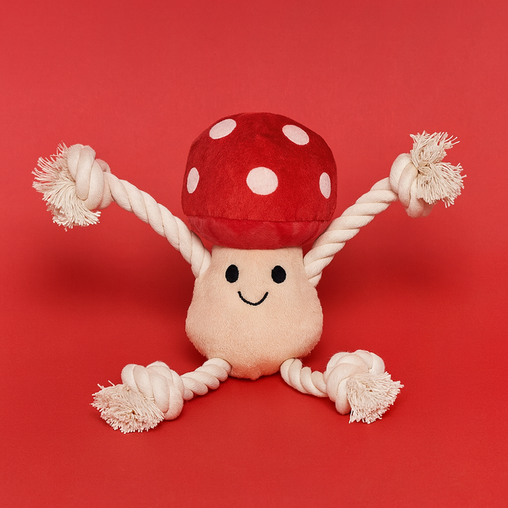 Tallulah Toadstool Dog Toy