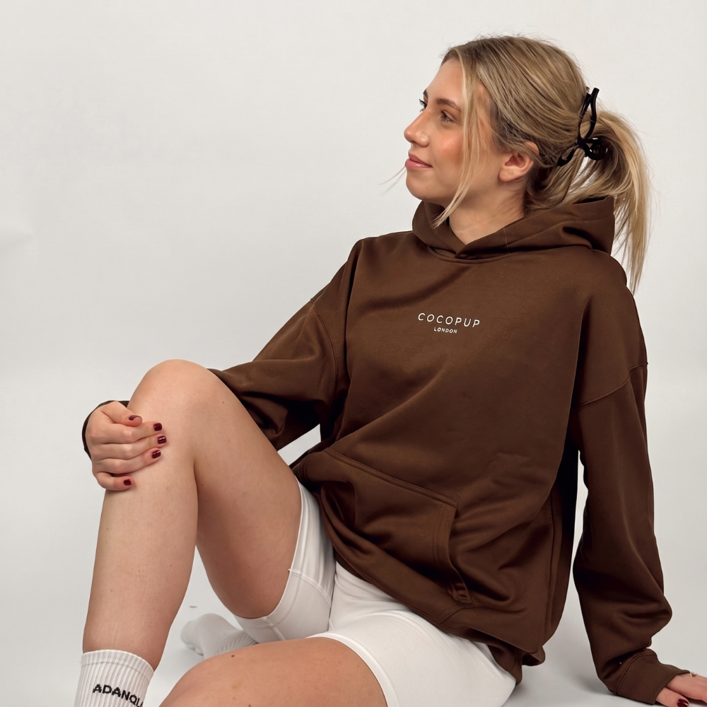 Cocopup Logo Hoodie - Chocolate