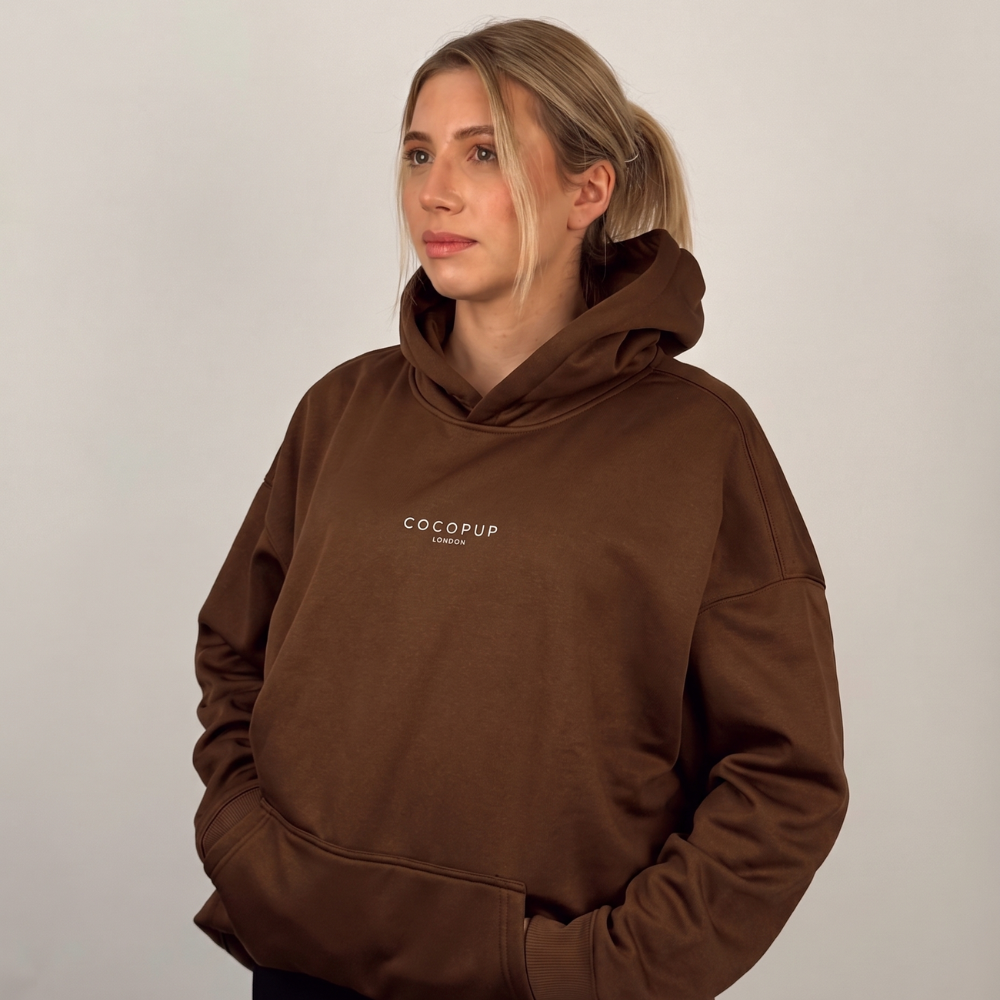 Cocopup Logo Hoodie - Chocolate