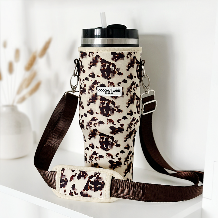 Ivory Tort Tumbler Carry Case by Coconut Lane