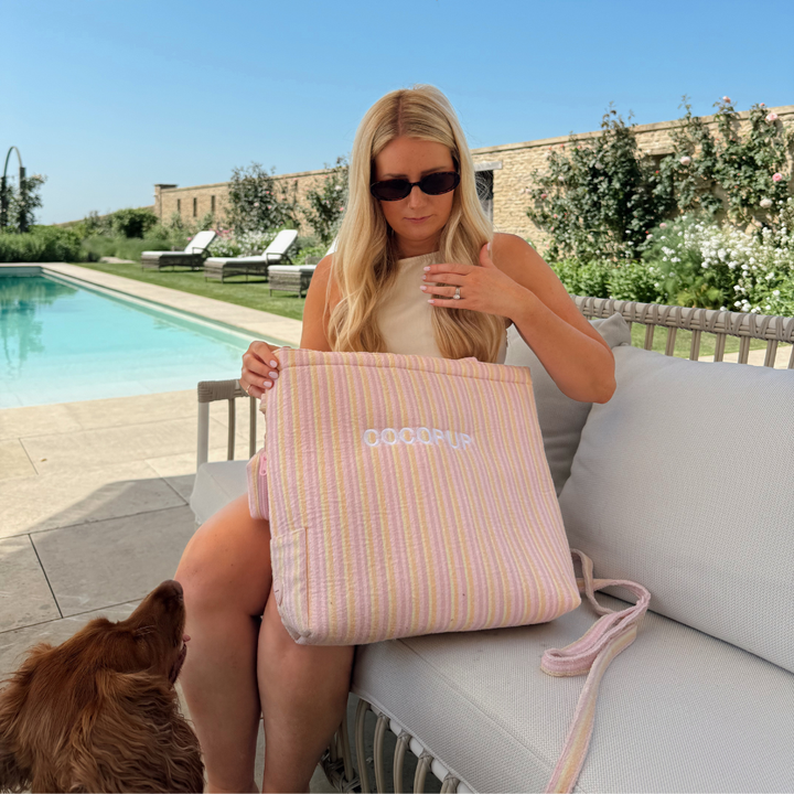 Tote Bag - Pastel Stripes